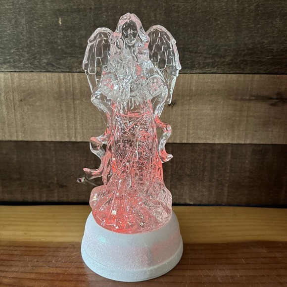 s-l400.jpg Led Light Up Color Changing Angel In Box